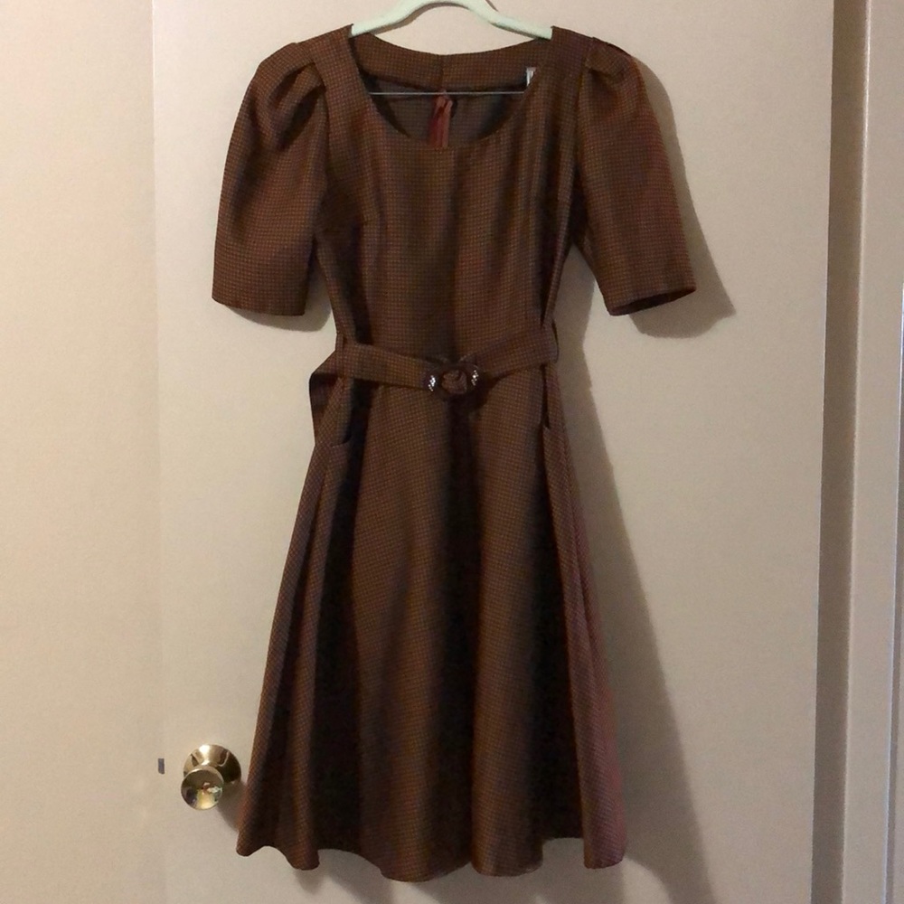 Brown dress, size xs,s